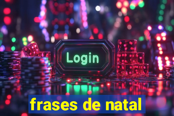 frases de natal